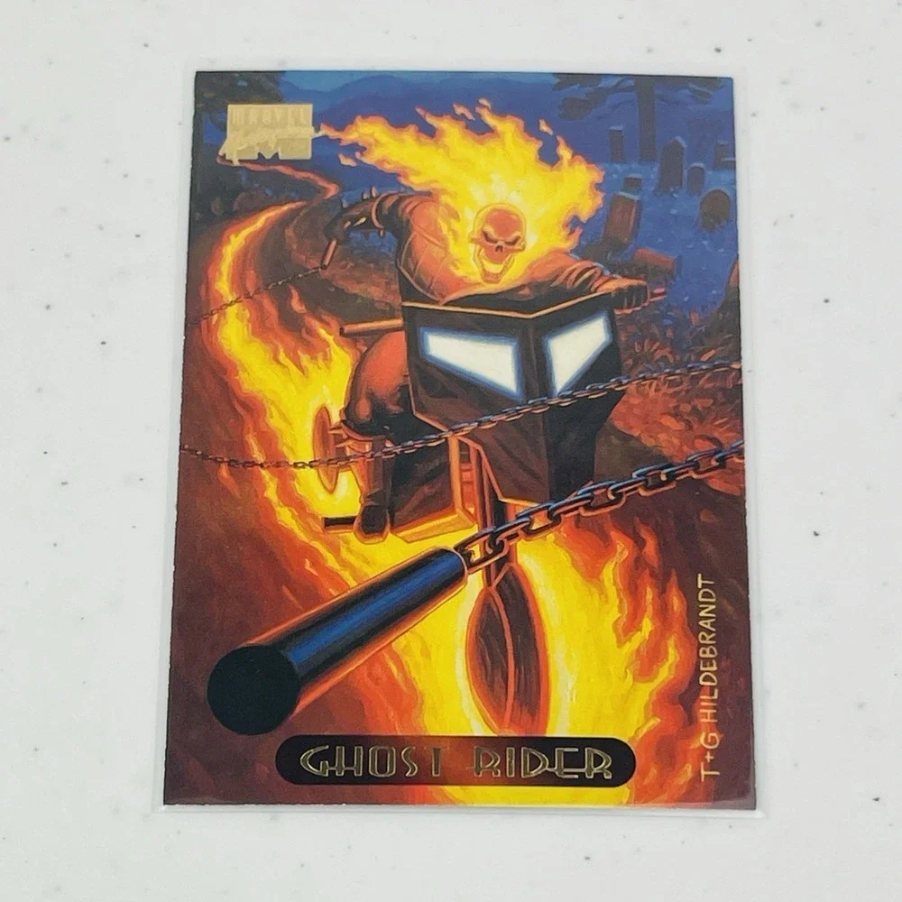 Marvel Masterpieces Ghost Rider Card 1994 42 Greg Tim Hildebrandt Non Sport